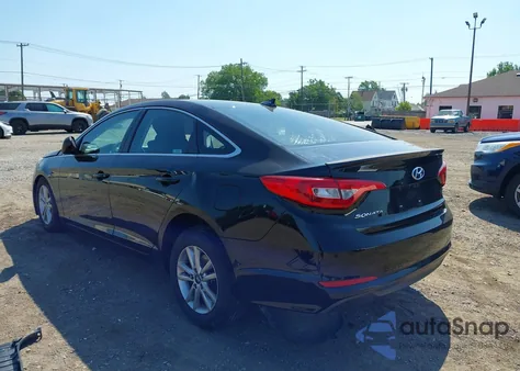 2016 Hyundai Sonata Se из США, поврежденный, VIN 5NPE24AF5GH383585